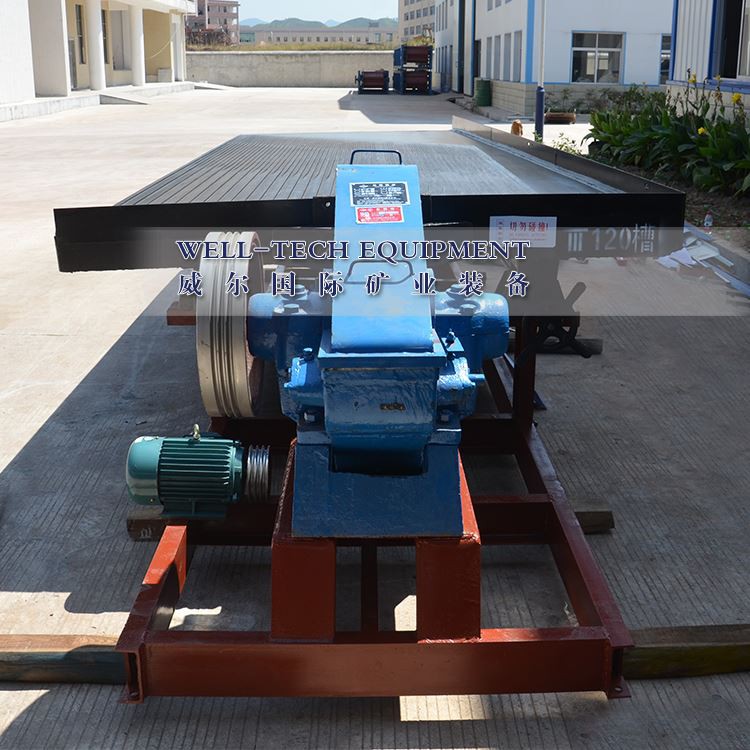 Tin shaking table