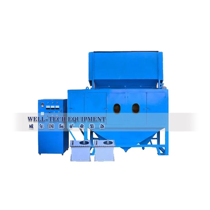 Con lăn đôi và máy tách tĩnh điện bốn con lăn