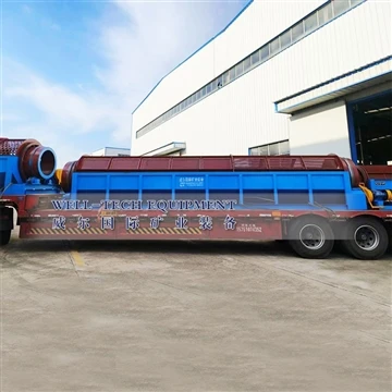Màn hình trommel cho dự án nhà máy xỉ xỉ